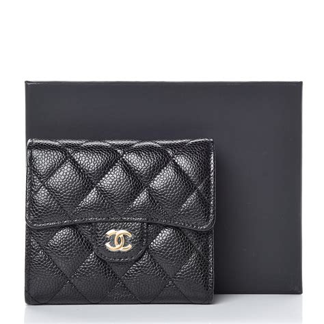 chanel caviar compact wallet price|Small leather goods — Fashion .